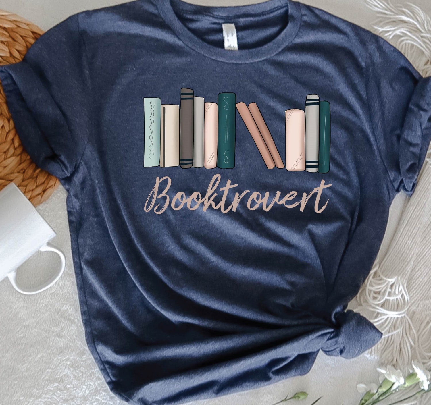 Booktrovert Library Shirt Bookish Graduation Gift Senior 2023 Family Shirts image 2