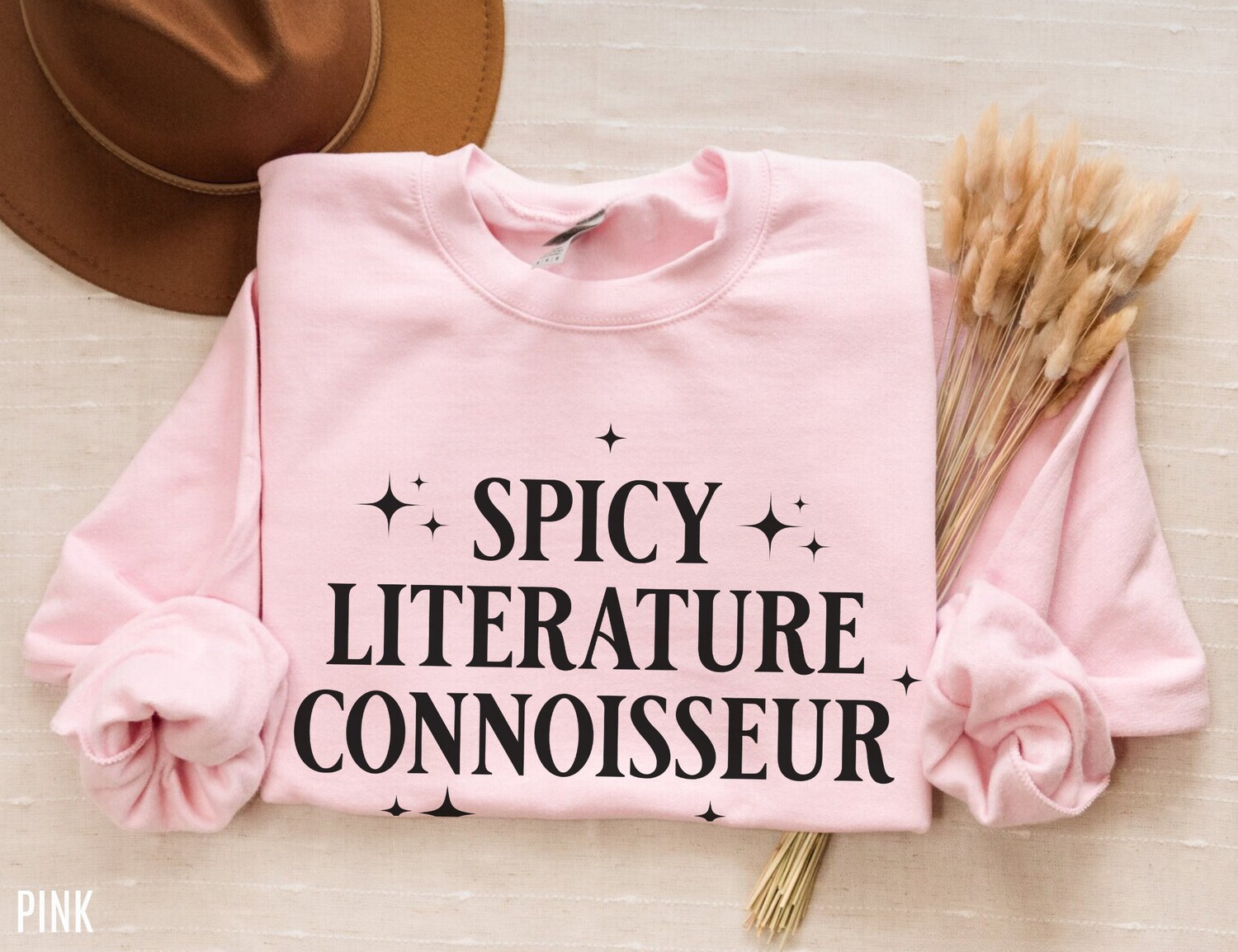 Smut Spicy Literature Connoisseur Book Lover Romance Reader Sweatshirt image 5