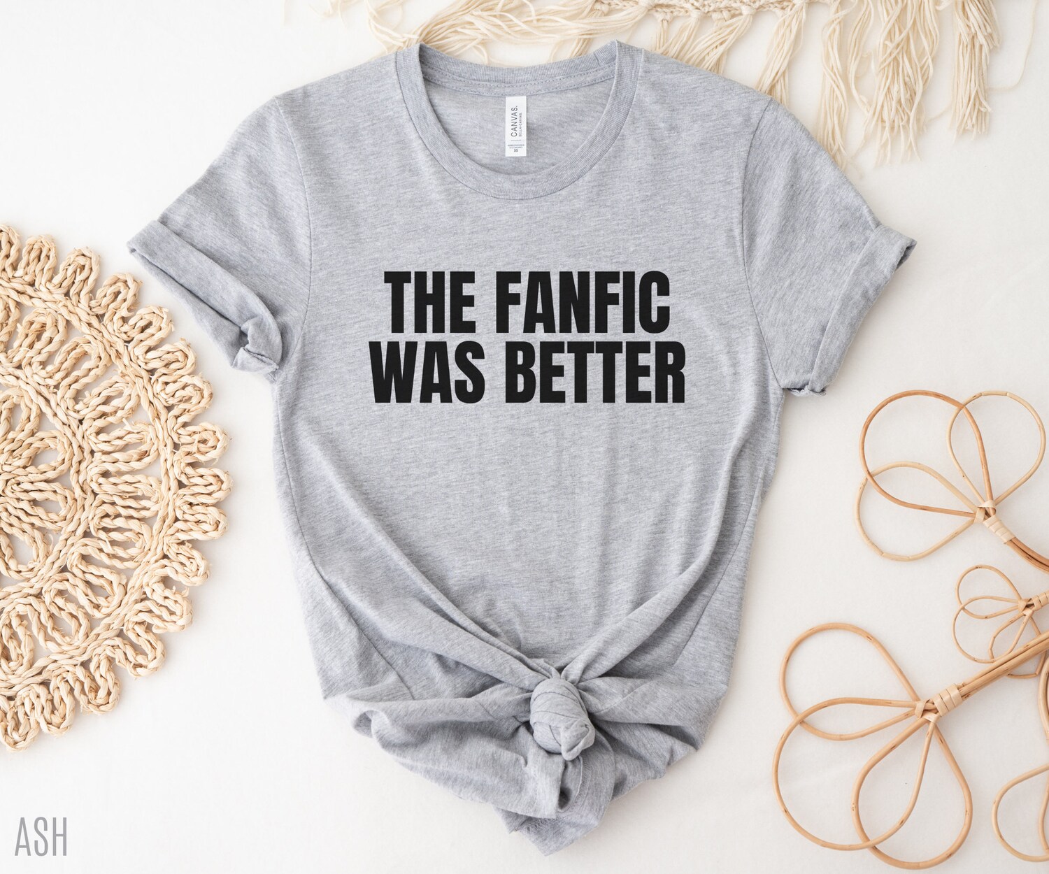 The Fanfic Was Better Reading Book Lover Fiction Writer Literature Shirt image 5