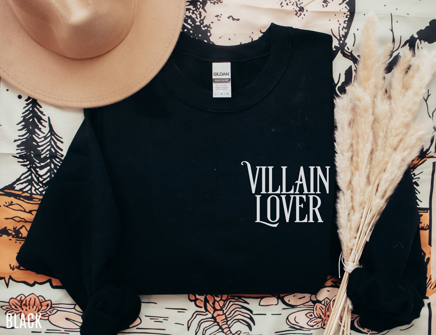 Villain Lover Spicy Bookish Dark Romance Reader Smut Fandom Sweatshirt image 1