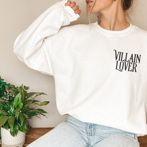 Villain Lover Spicy Bookish Dark Romance Reader Smut Fandom Sweatshirt image 0