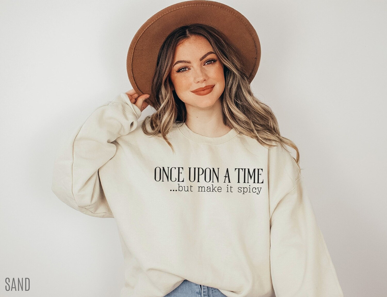 Once Upon A Time But Make It Spicy Smut Reader Dark Romance Bookish Sweatshirt image 3