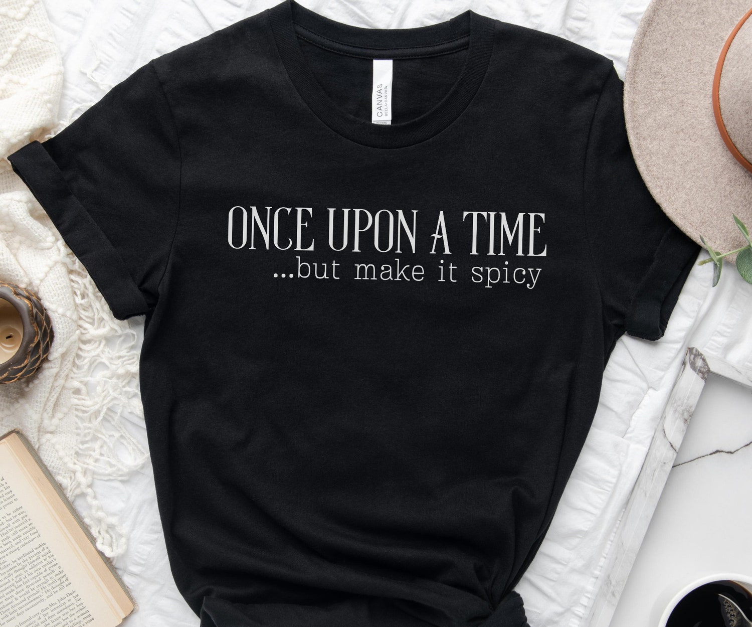 Once Upon A Time But Make It Spicy Smut Reader Romance Book Lover Shirt image 4