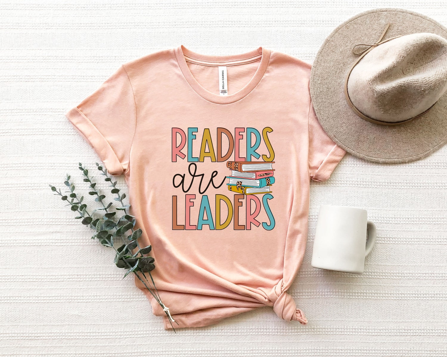 Readers Are Leaders Teacher Bookish Lover Women Librarian English Shirt image 2