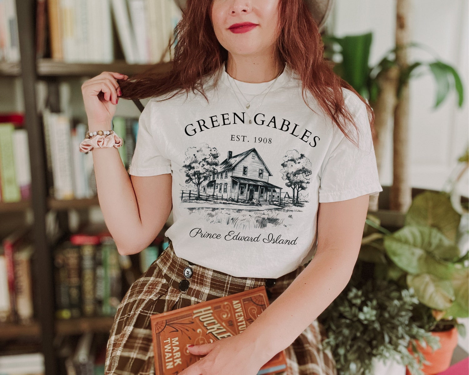 Light Academia Green Gables Fandom Reading Bookish Literature Prince Edward Island Shirt image 2