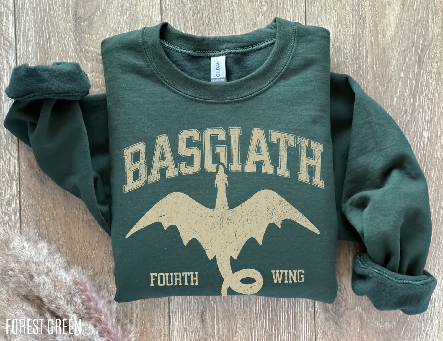 Fourth Wing Basgiath War College Dragon Rider Fantasy Reader Bookish Sweatshirt image 5