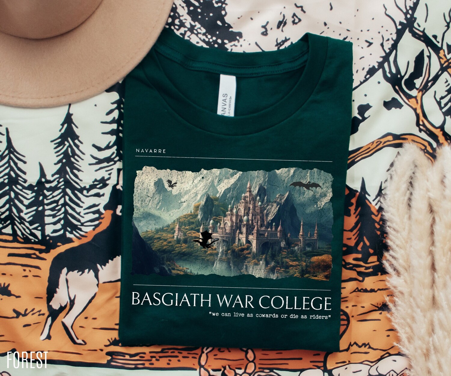 Fourth Wing Basgiath War College Dragon Rider Fantasy Reading Book Rebecca Yarros Shirt image 2