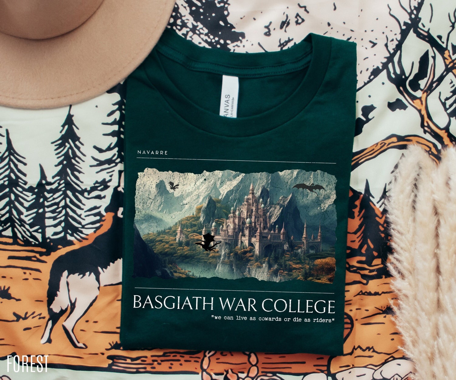 Fourth Wing Basgiath War College Dragon Rider Fantasy Reader Book Rebecca Yarros Shirt image 2