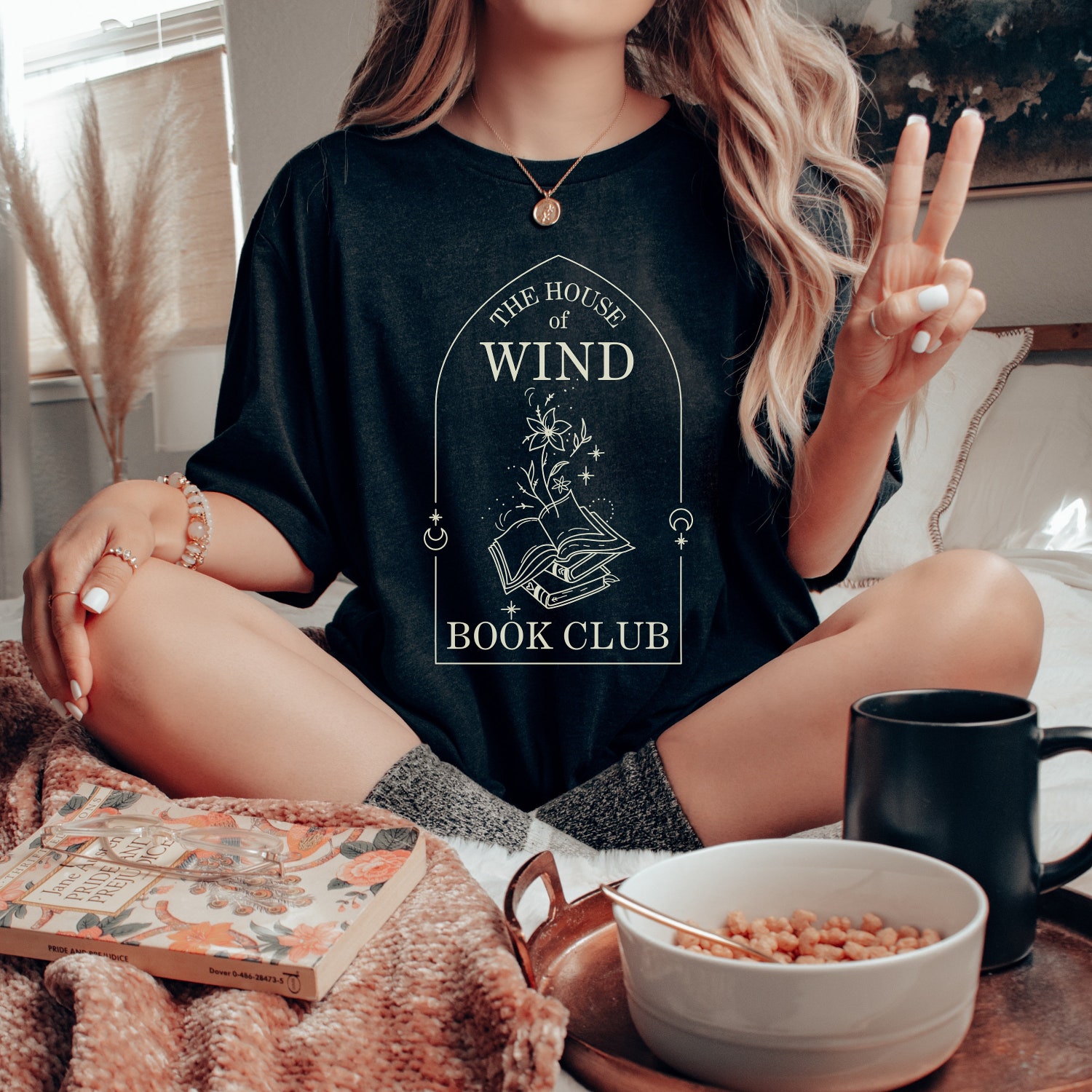 The House Of Wind Book Fandom Love Reading Literature Bibliophile Fantasy Romance Shirt image 7