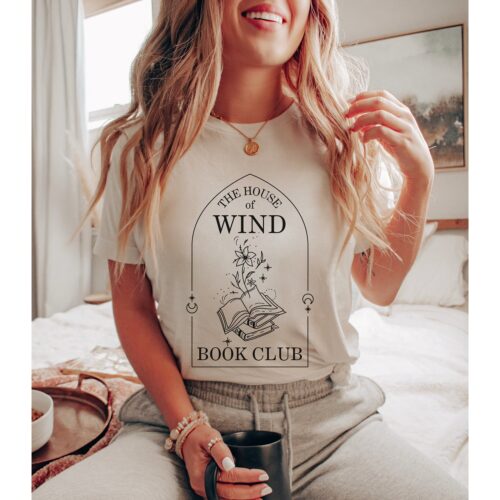 The House Of Wind Book Fandom Love Reading Literature Bibliophile Fantasy Romance Shirt image 0