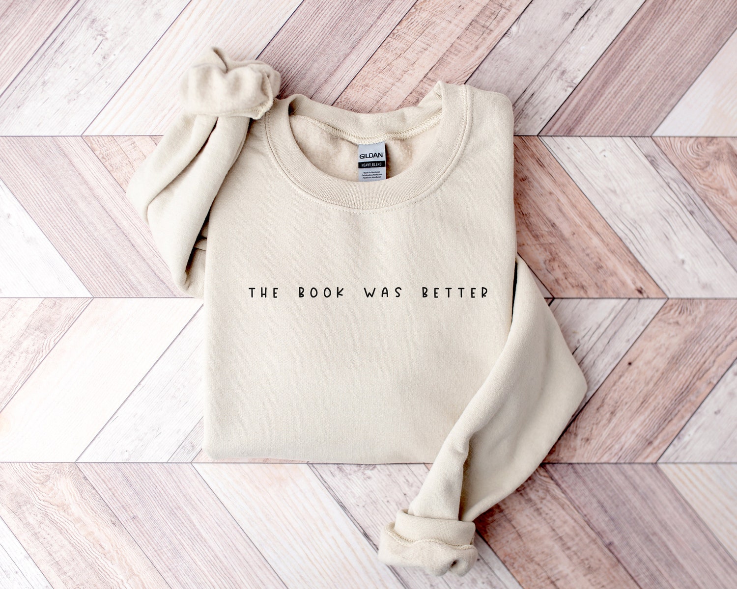 The Book Was Better Club Librarian Teacher Literature Women Sweatshirt image 1