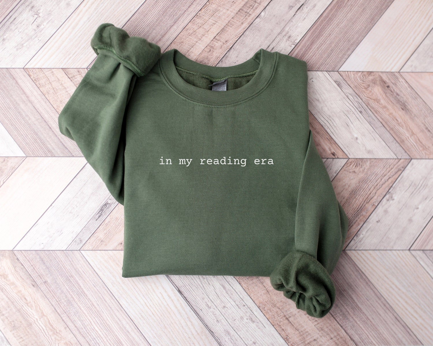 In My Reading Era Bookish Club Lover Teacher Librarian Literary Sweatshirt image 3