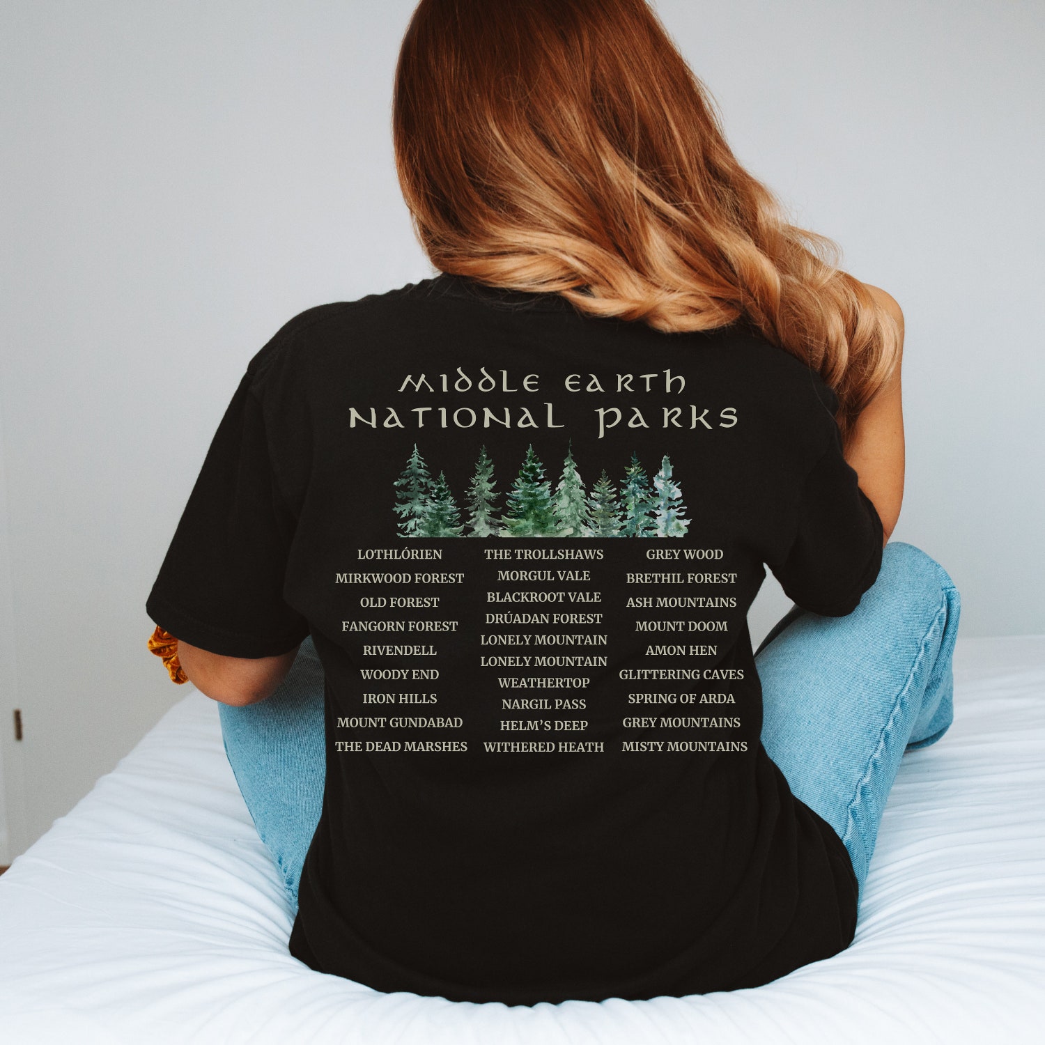 Vintage Bookish Reading Teacher National Park Nature Librarian Literary Shirt image 8