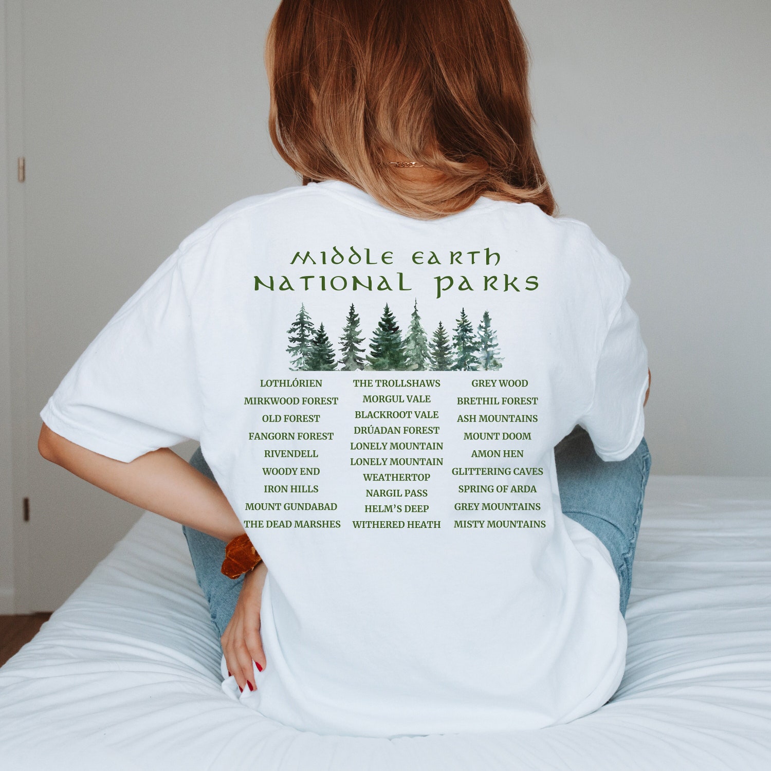 Vintage Bookish Reading Teacher National Park Nature Librarian Literary Shirt image 6