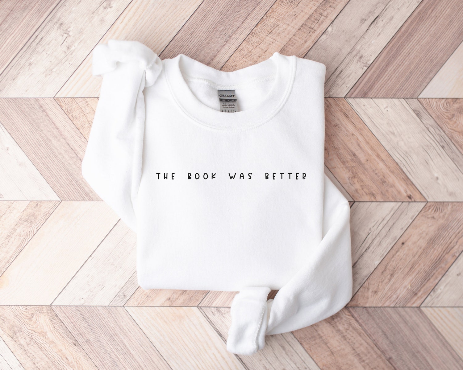 The Book Was Better Club Librarian Teacher Literature Women Sweatshirt image 4