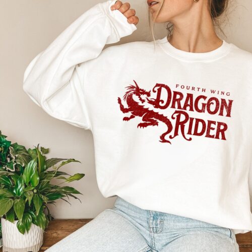 Dragon Rider Fourth Wing Iron Flame Xaden Riorson Bookish Fandom Sweatshirt image 0