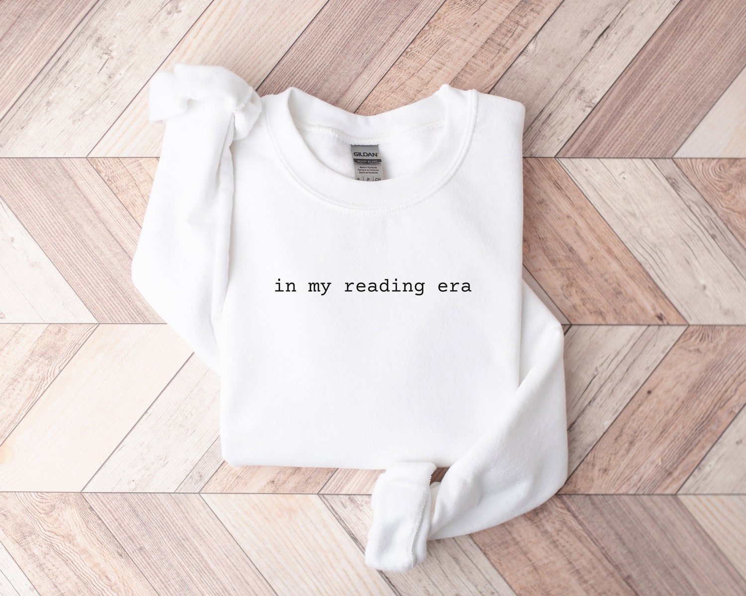 In My Reading Era Bookish Club Lover Teacher Librarian Literary Sweatshirt image 2