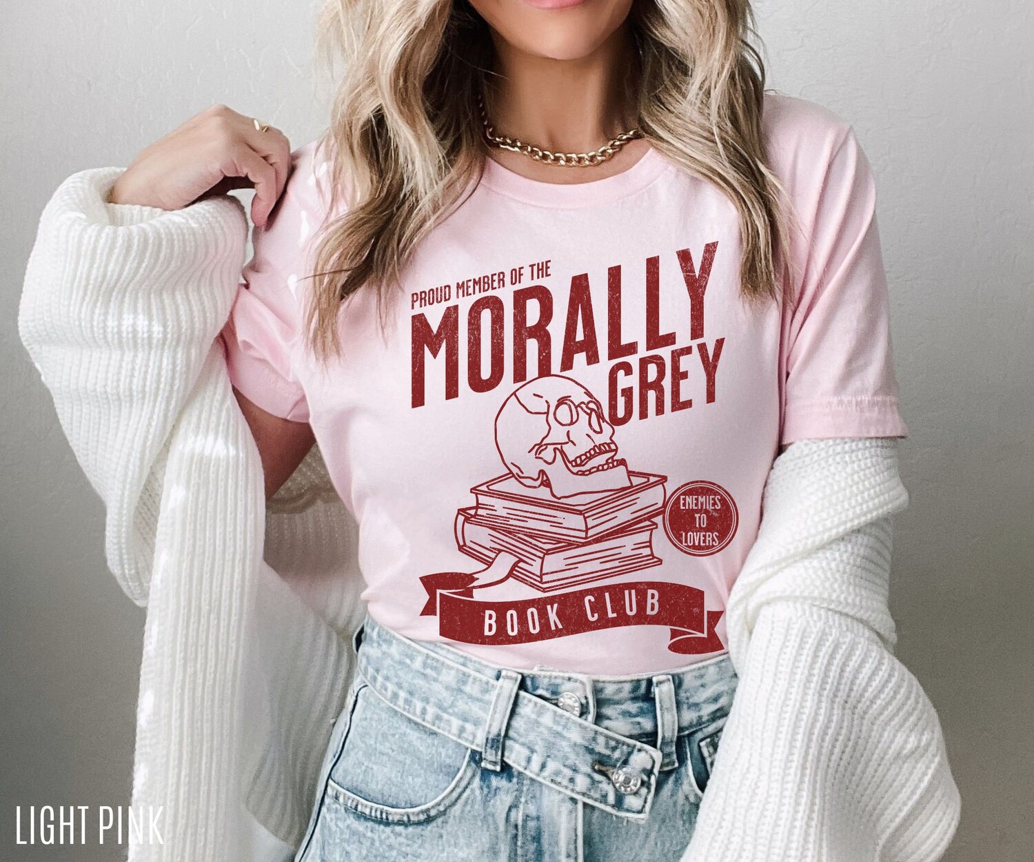 Morally Grey Book Club Lover Smut Reader Dark Romance Smut Skeleton Shirt image 5