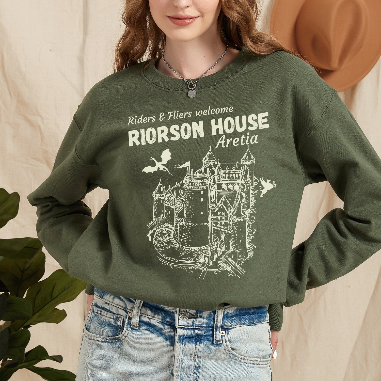 Reading Book Dragon Christmas Birthday Gothic Trendy Fandom Sweatshirt image 9