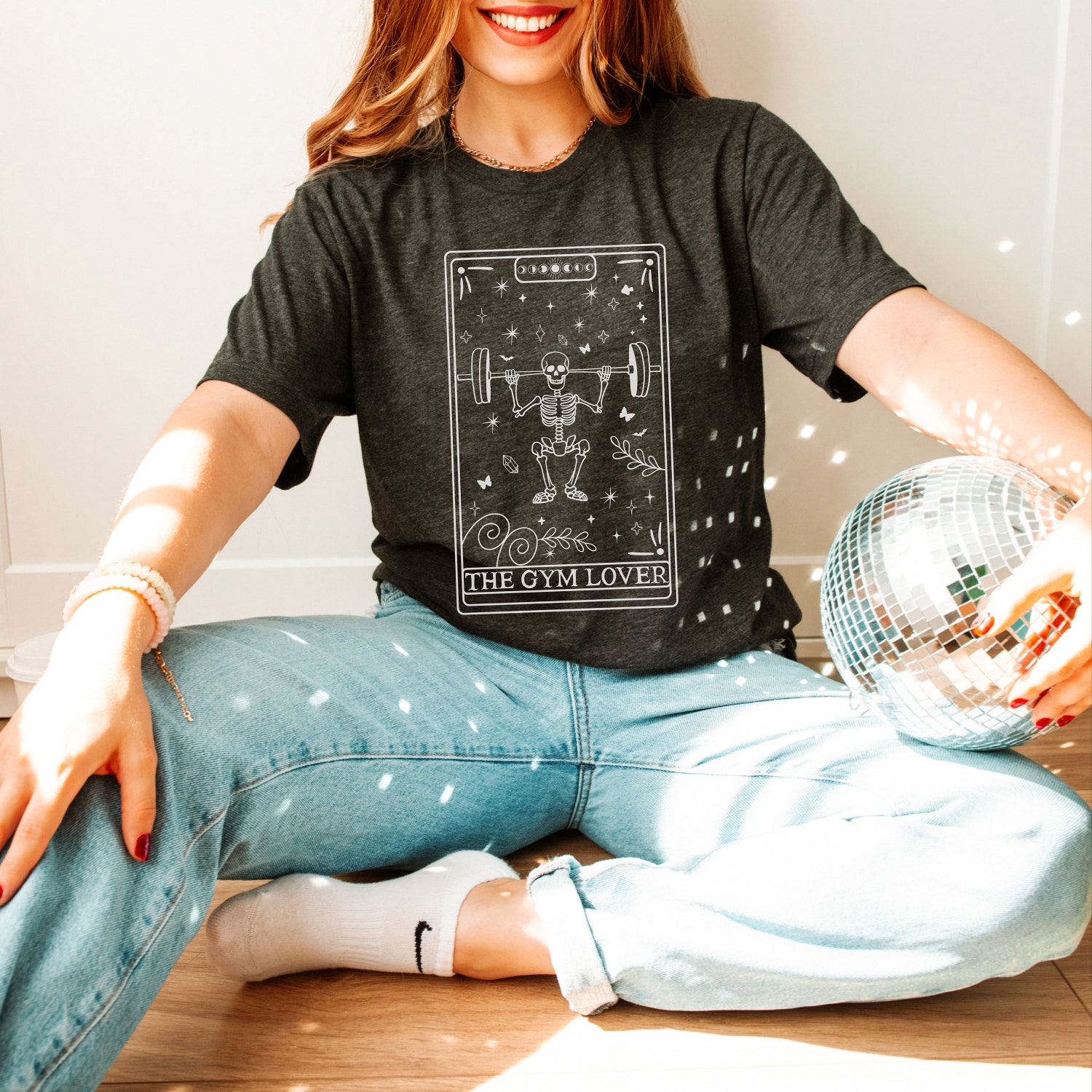 Cat Lover Tarot Card Teacher Librarian Animal Bookish Present Kitten Enthusiast Shirt image 4