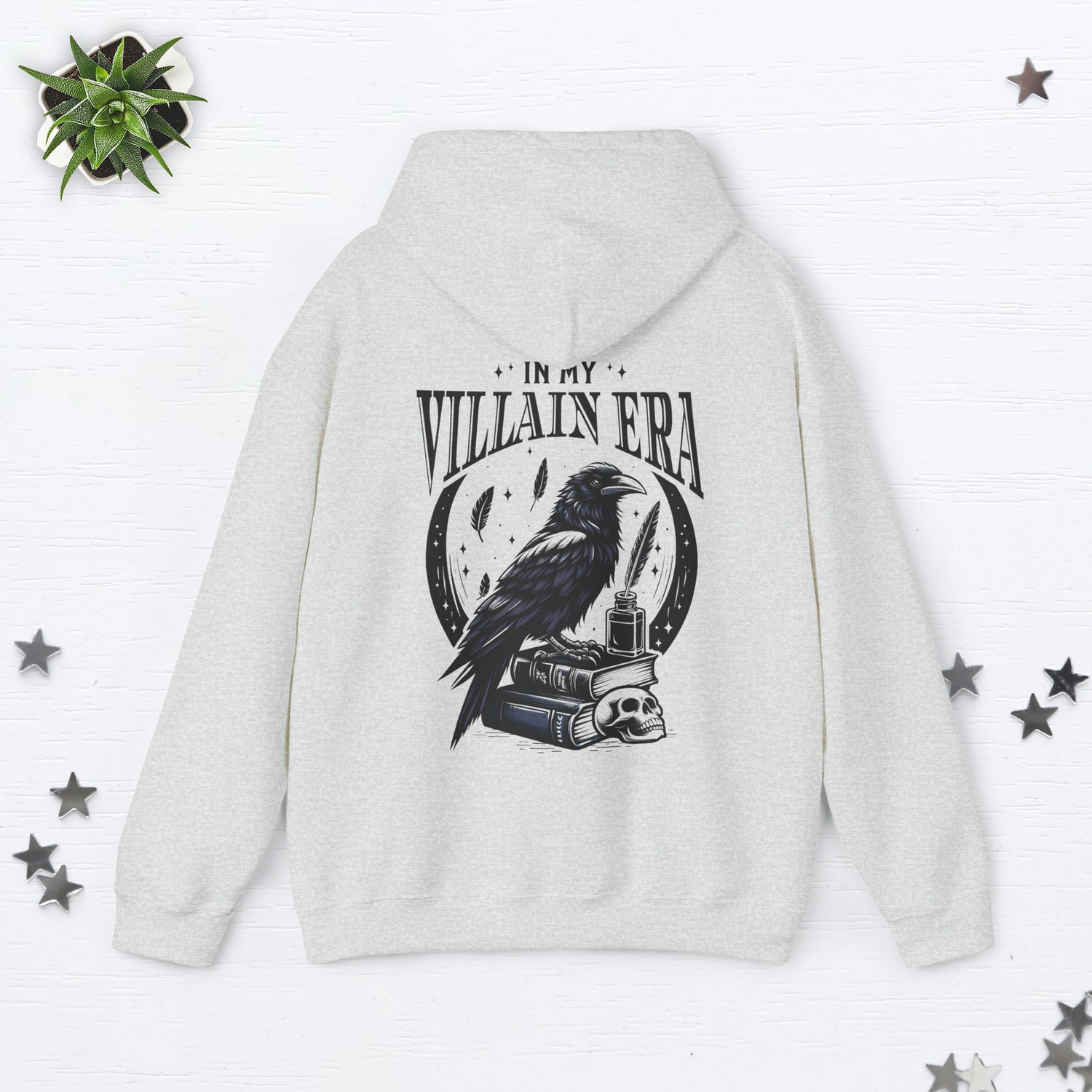 In My Villain Era Morally Grey Book Club Smut Death By Tbr Lover Romantasy Hoodie image 6