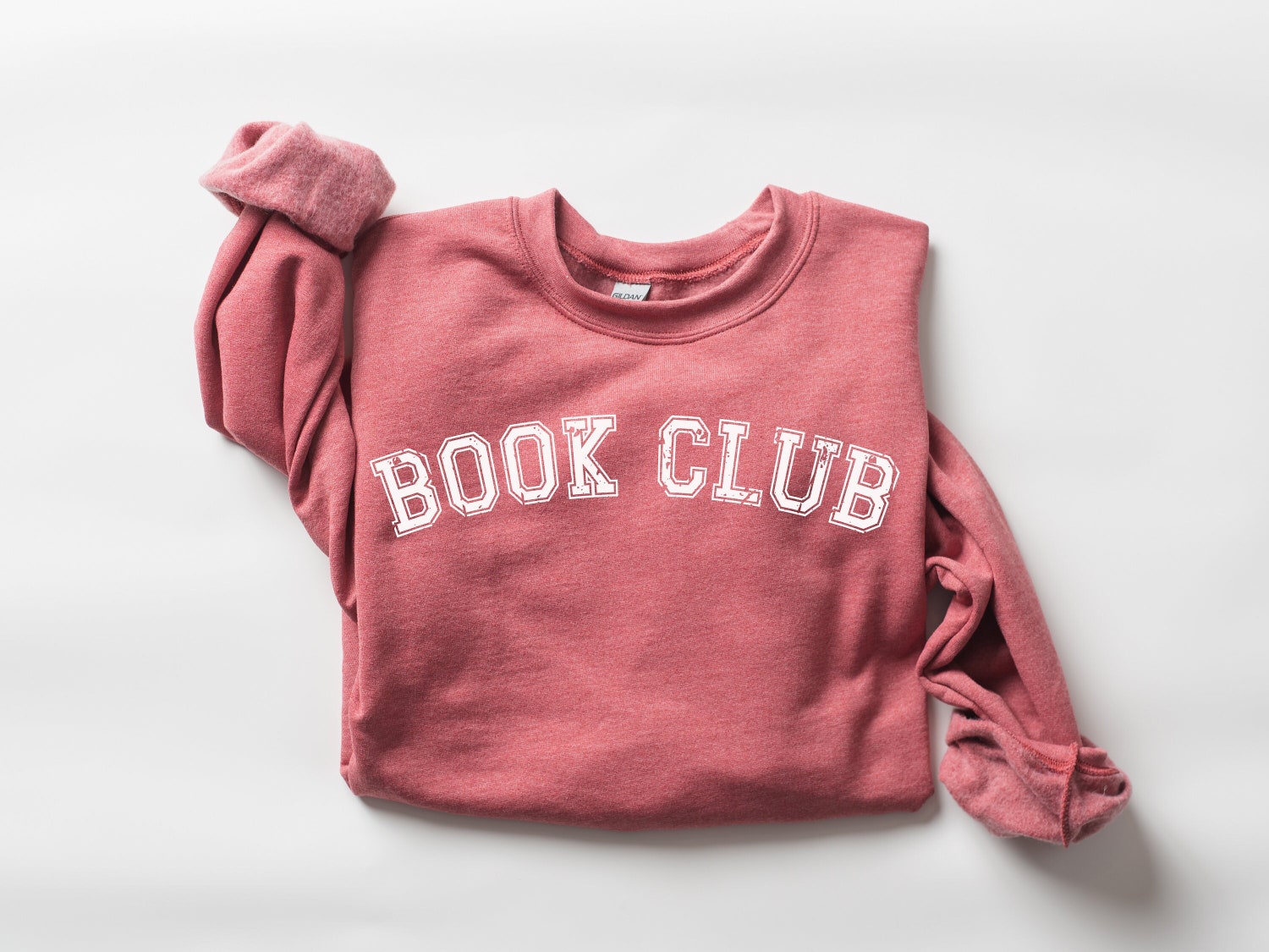 Book Club Lover Novel Reading Women Teacher Birthday Cute Librarian Sweatshirt image 1