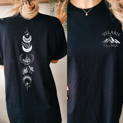 SJM Velaris City Of Starlight Enchanted ACOTAR Bookish SJM Collection Celestial Shirt image 0