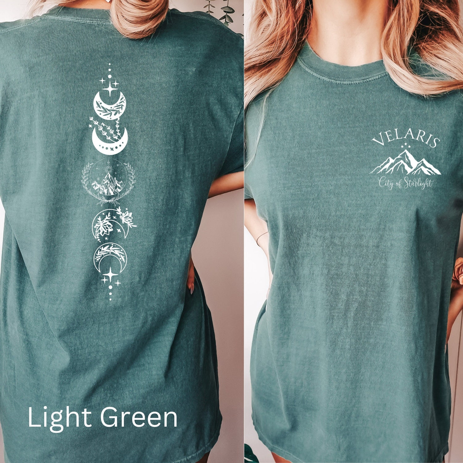 SJM Velaris City Of Starlight Enchanted ACOTAR Bookish SJM Collection Celestial Shirt image 4