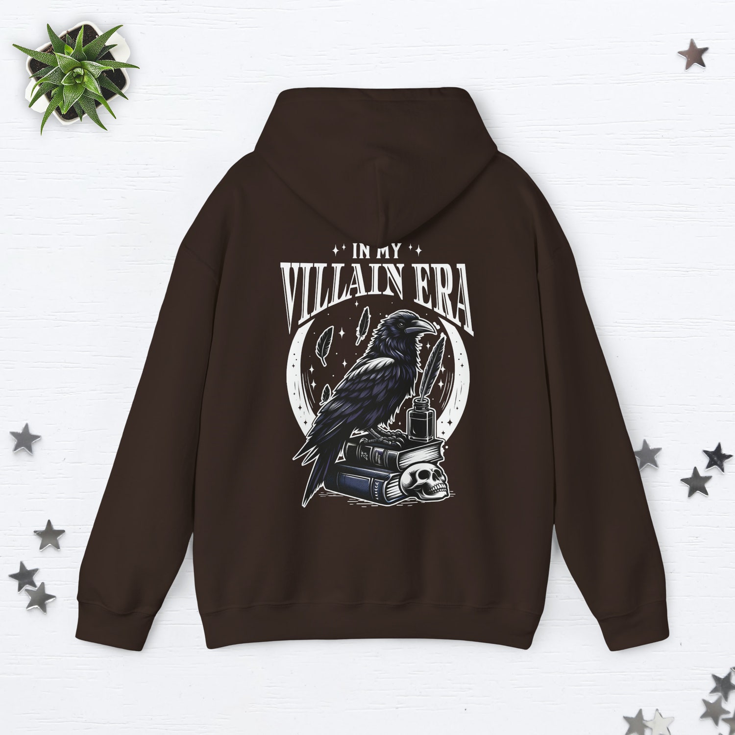 In My Villain Era Morally Grey Book Club Smut Death By Tbr Lover Romantasy Hoodie image 7