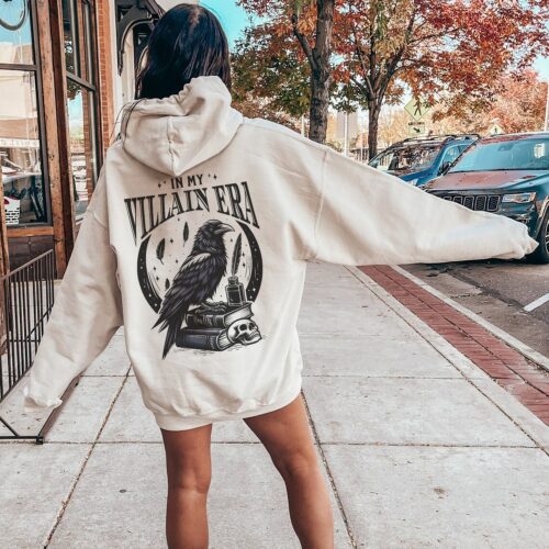 In My Villain Era Morally Grey Book Club Smut Death By Tbr Lover Romantasy Hoodie image 0