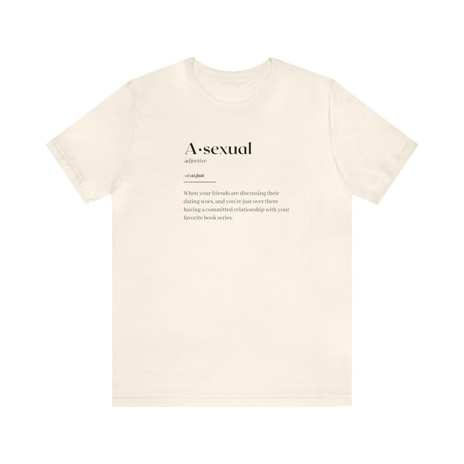 Asexual Definition Ace Pride Funny Bookish Lovers Lgbtq Queer Nerd Shirt image 7