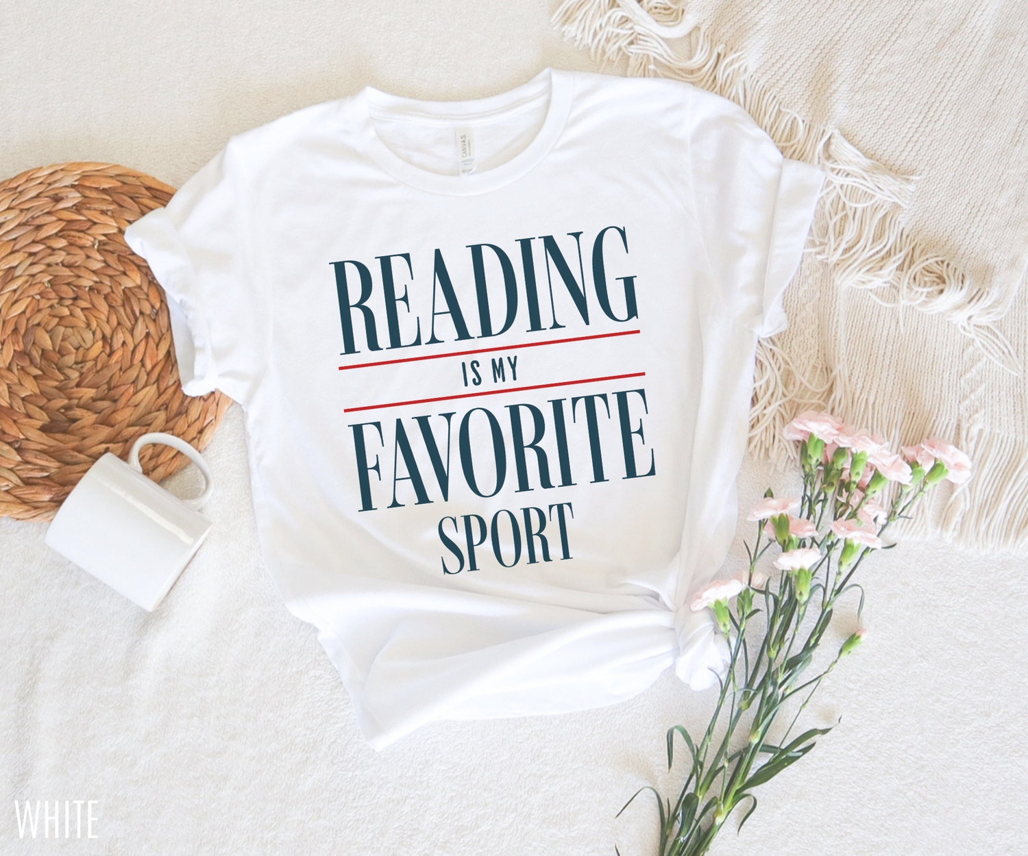 Reading Is My Favorite Sport Bookish Reading Teacher Librarian Lover Shirt image 3