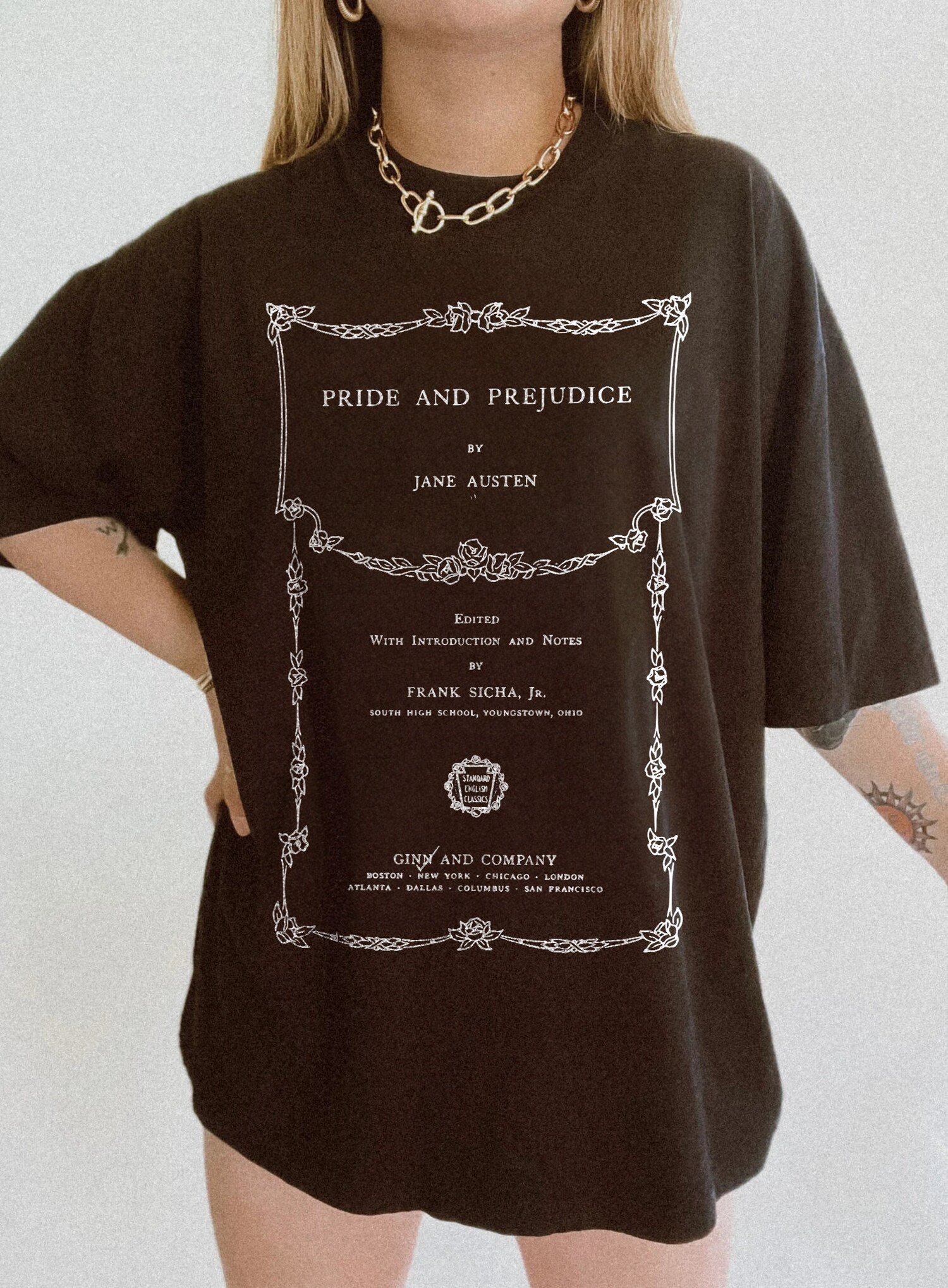 Pride And Prejudice Jane Austen Pemberley Potato Subtle Bookish Classic Literature Shirt image 3