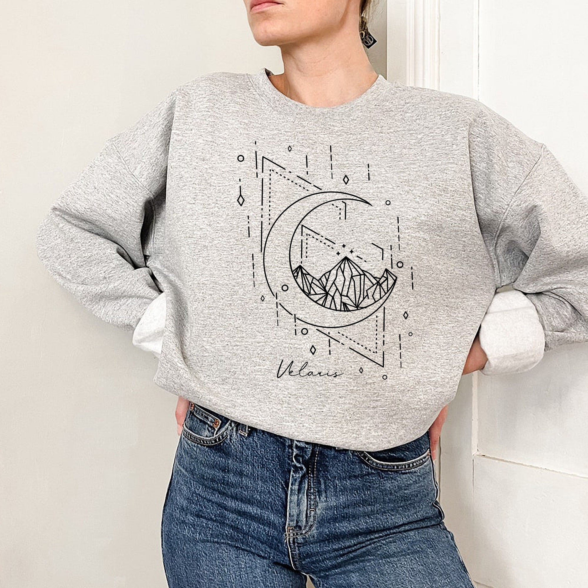 Velaris Bookish The Night Court ACOTAR Court of Dreams Sweatshirt image 3