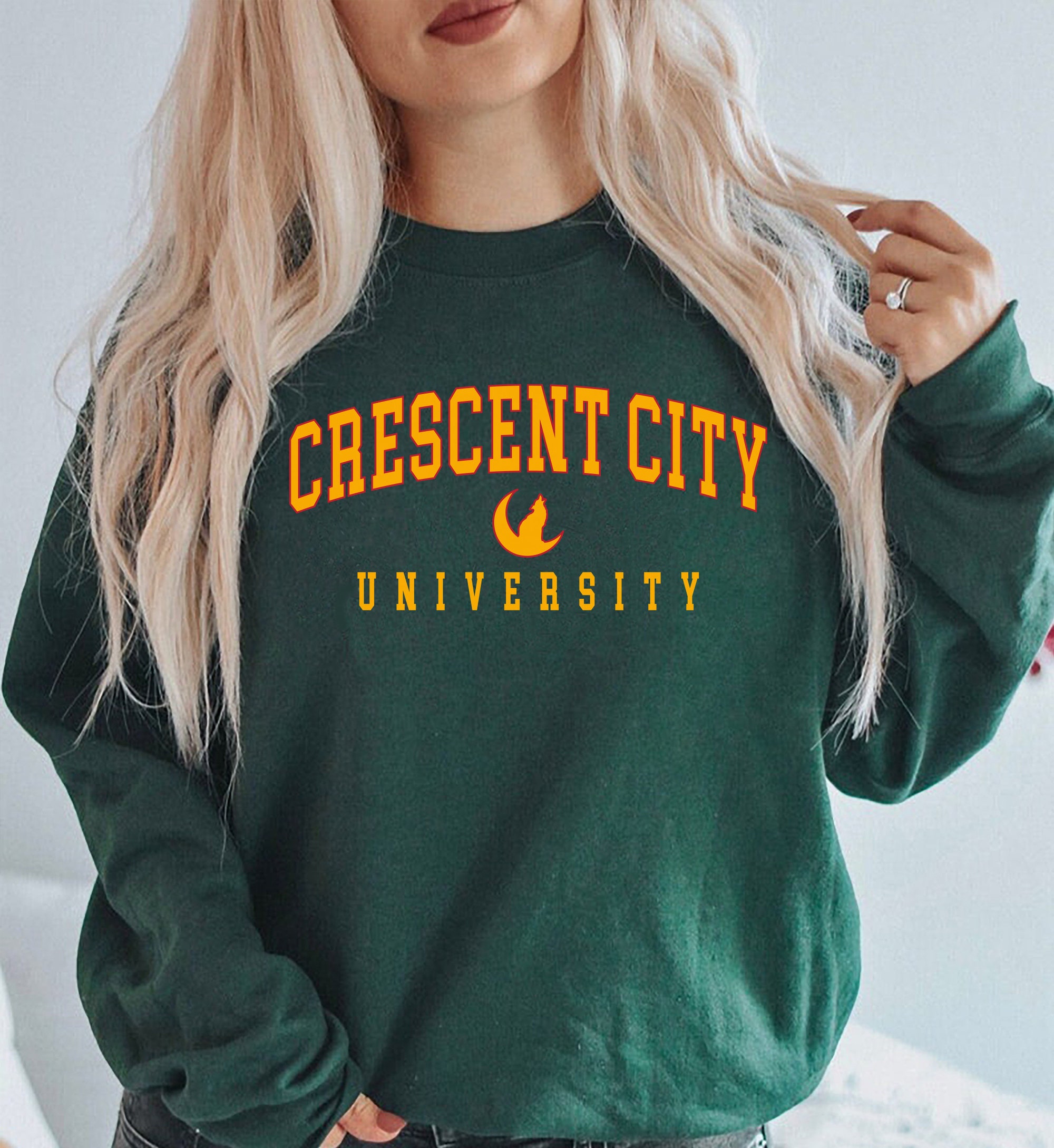 SJM Crescent City Bookish Terrasen ACOTAR Sweatshirt image 4