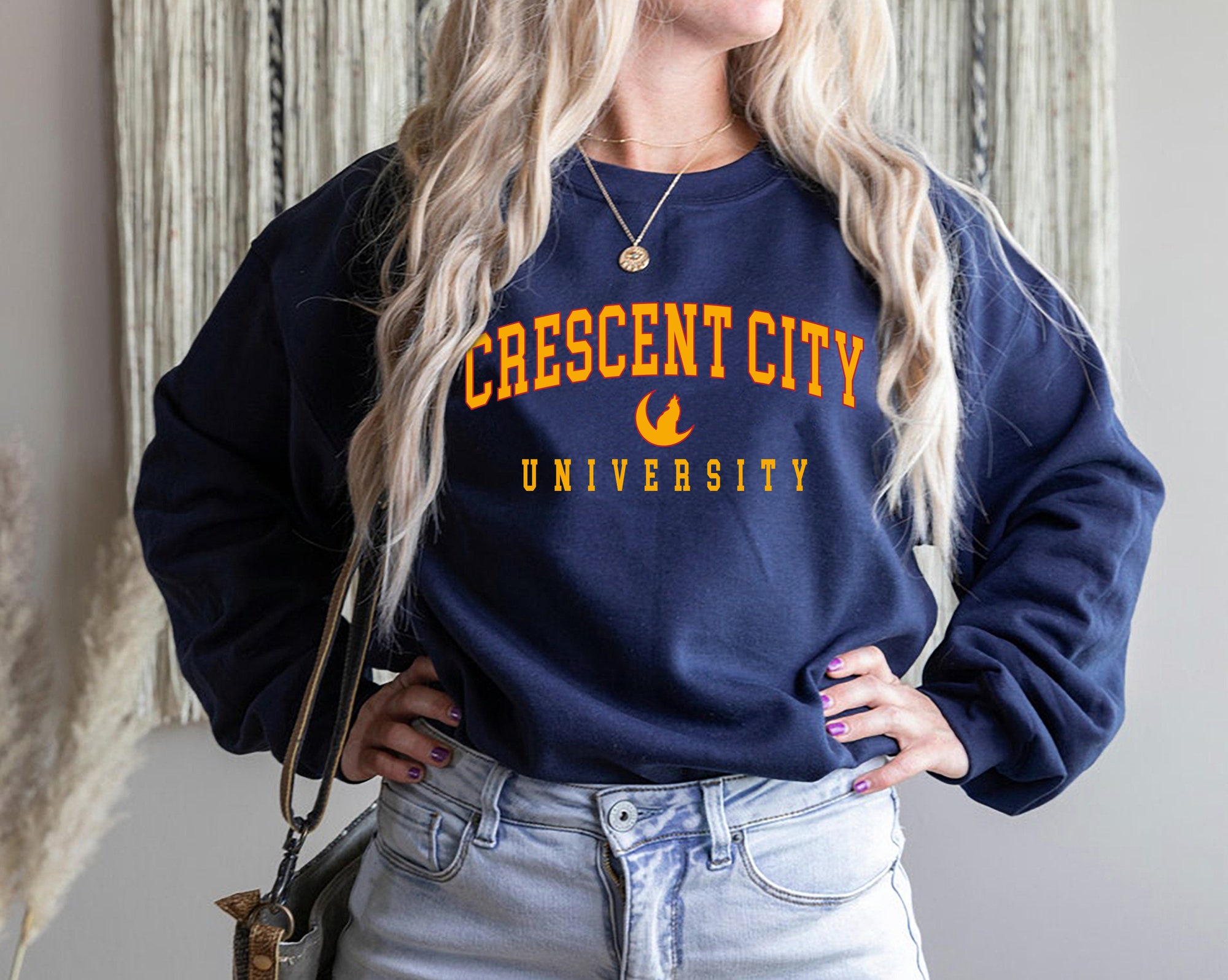 SJM Crescent City Bookish Terrasen ACOTAR Sweatshirt image 3