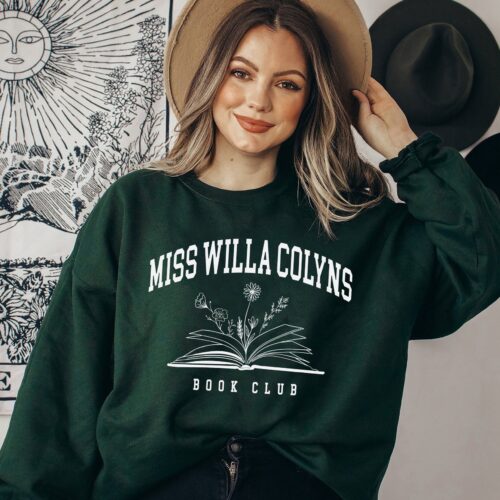 SJM Miss WIlla Colyns Book Club We Will Rise From Blood and Ash Sweatshirt image 0