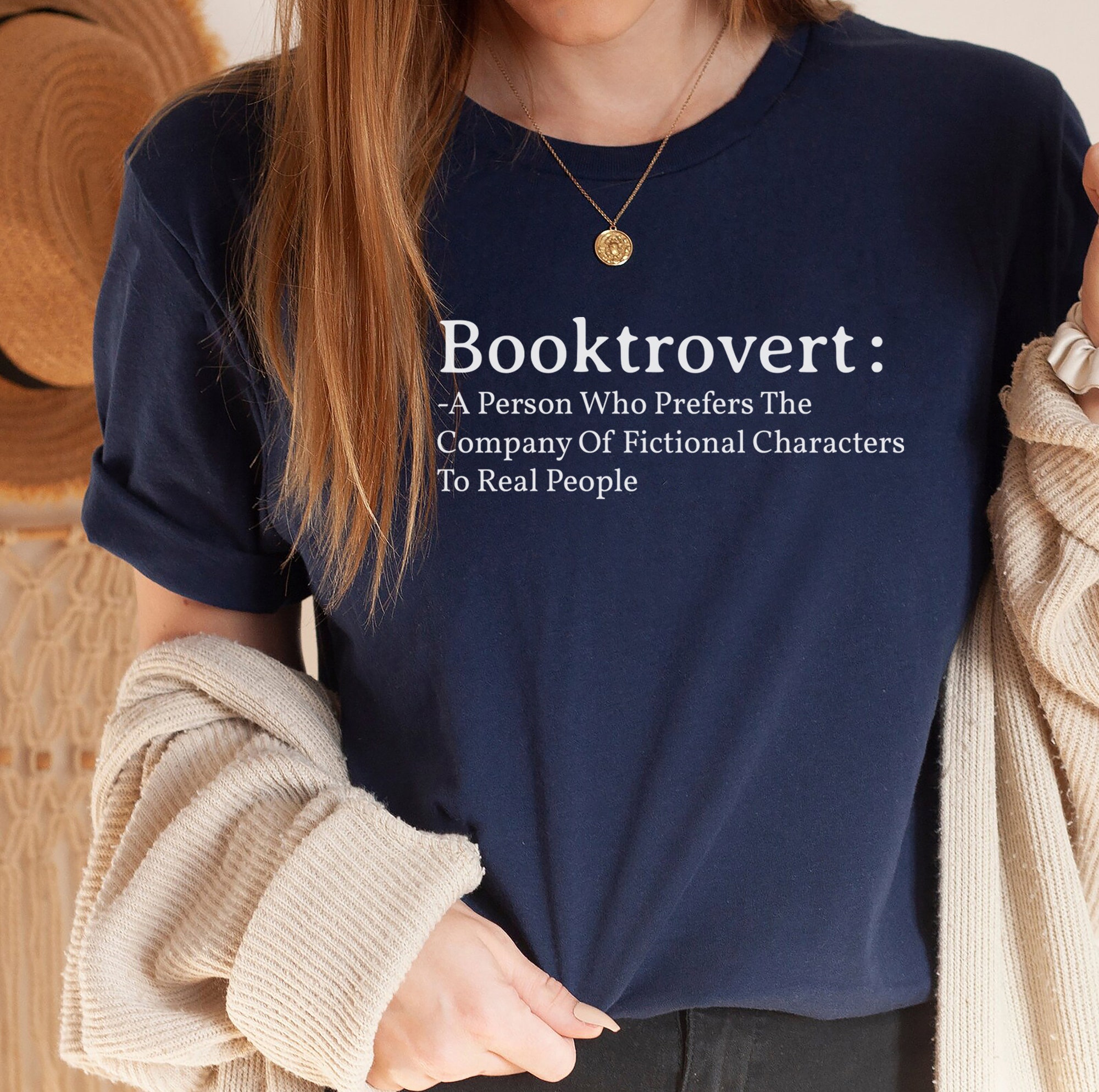 Booktrovert Defention Nerd Lovers Librarian Teacher Shirt image 4