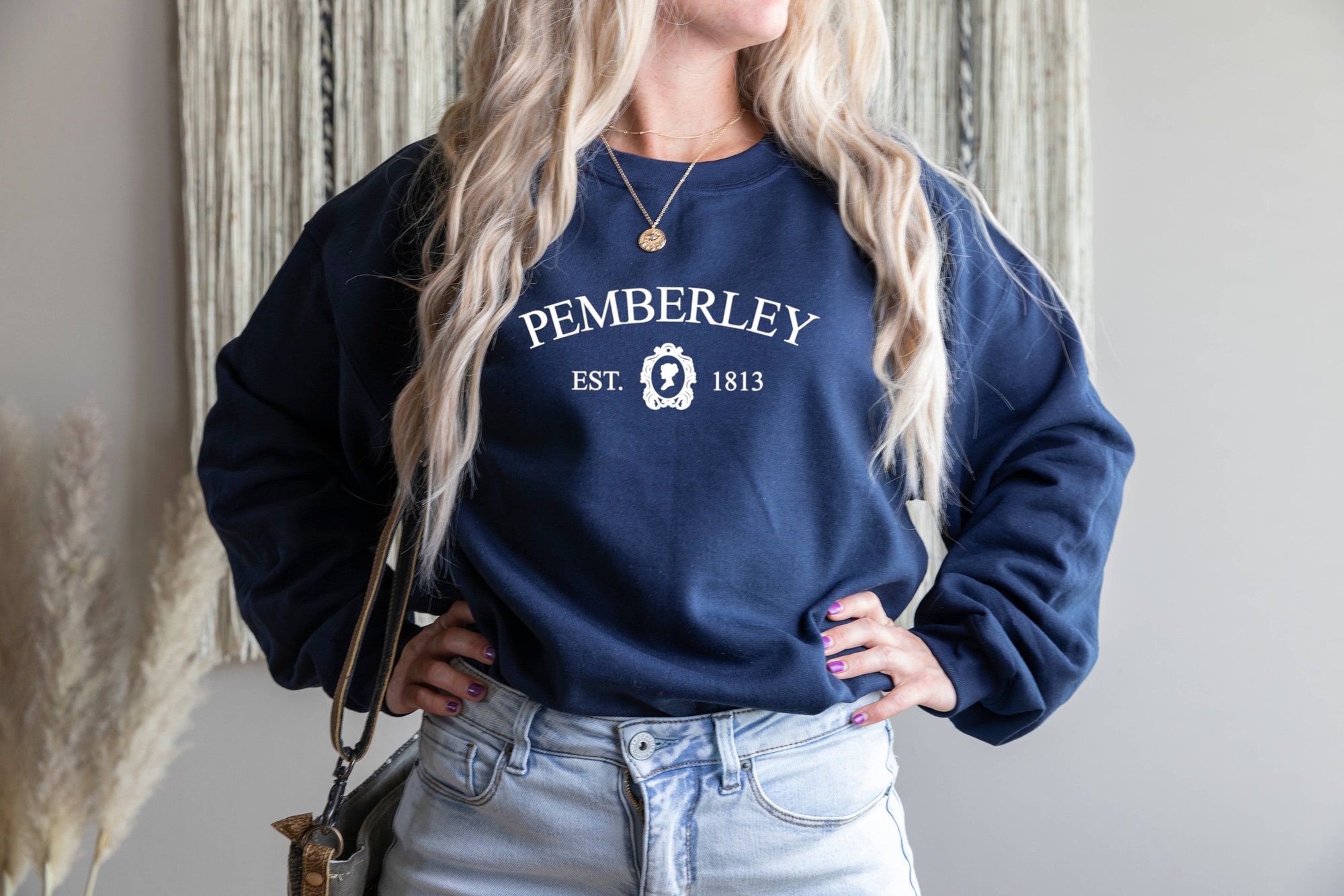 Pemberley Jane Austen Pride Prejudice Bookish Mr Darcy Elizabeth Bennet Sweatshirt image 6