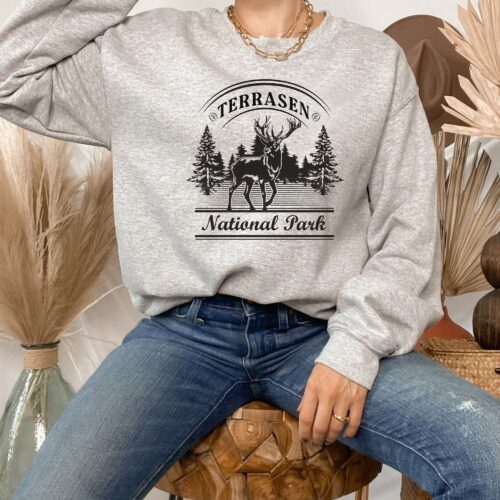 SJM Terrasen National Park Bookish Reader Sweatshirt image 0