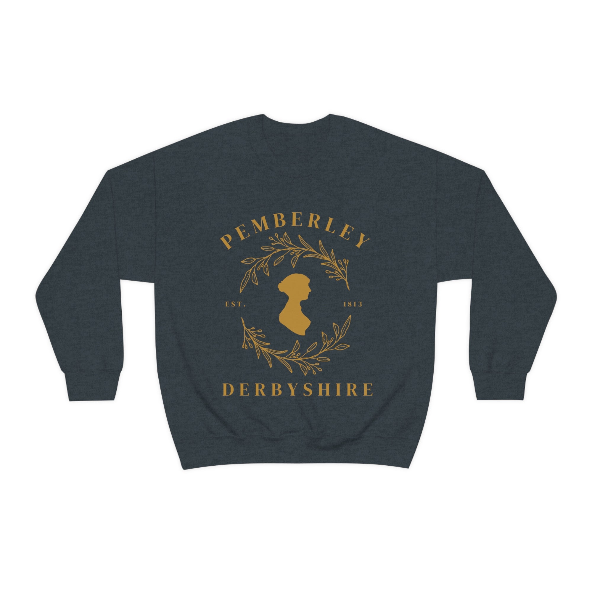 Dark Academia Pemberley Jane Austen Bookish Librarian Reading Sweatshirt image 4