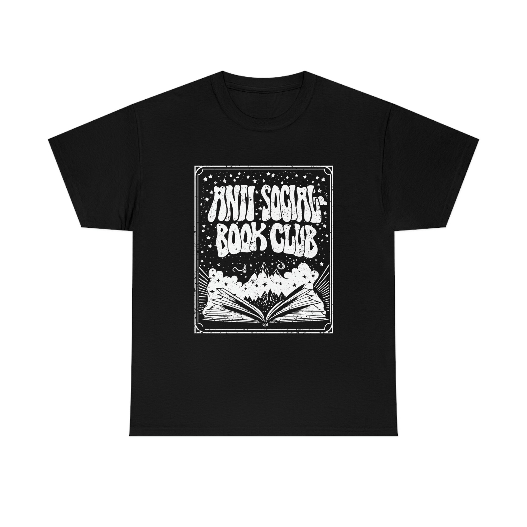 Anti Social Book Club Worm Tarot Card Library Dark Academia ACOTAR SJM Shirt image 3