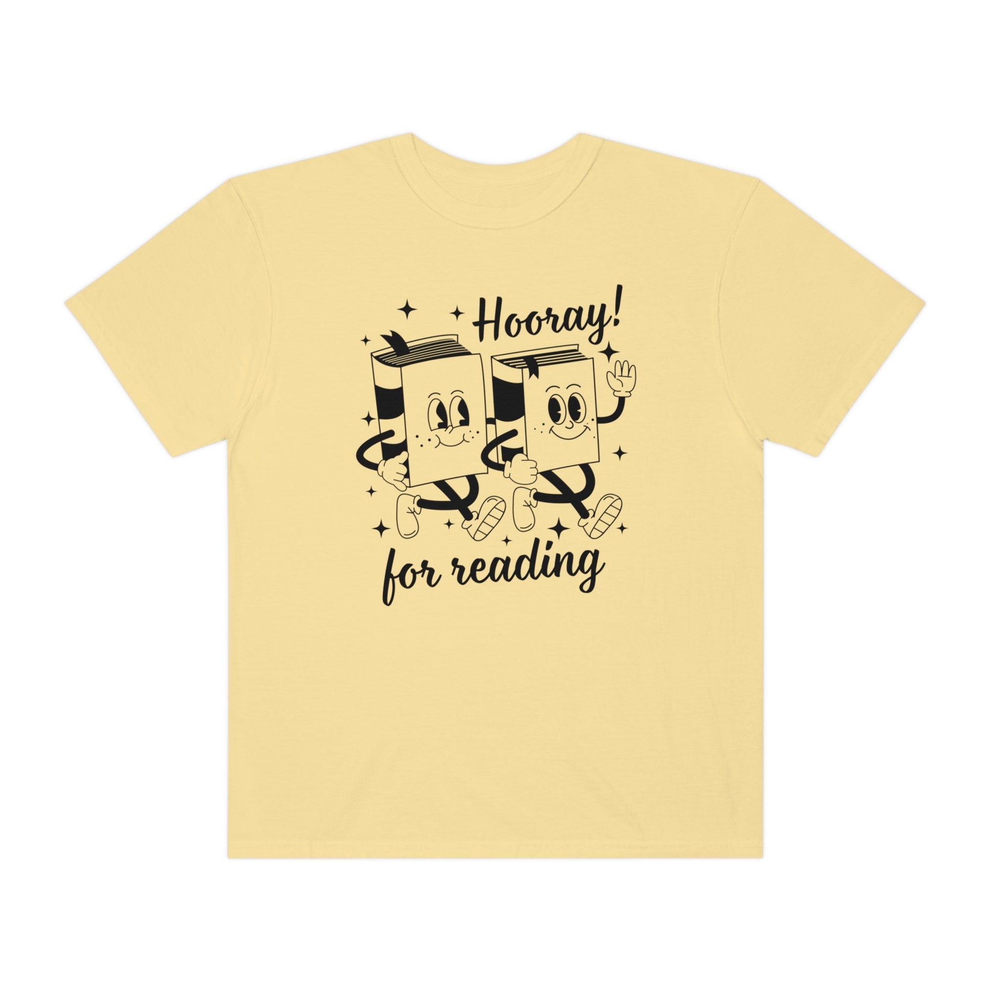 Retro Hooray For Reading Library Funny Book Teacher Cute School Lover Shirt image 4