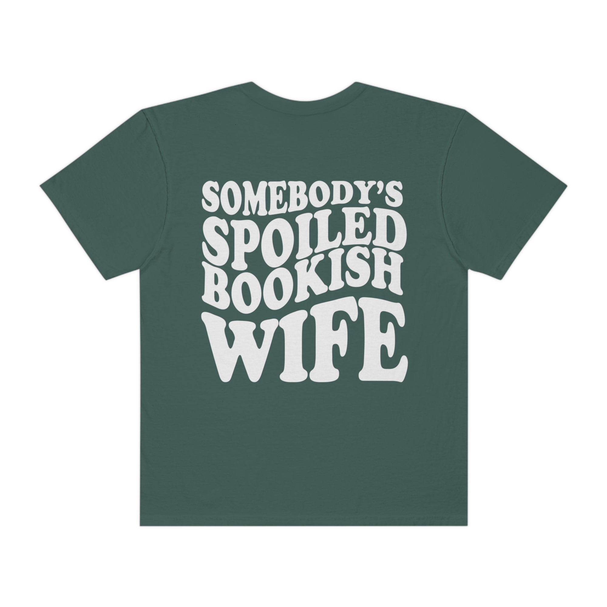 Somebody's Spoiled Bookish Wife Dark Romantasy Reader Lover ACOTAR Shirt image 5