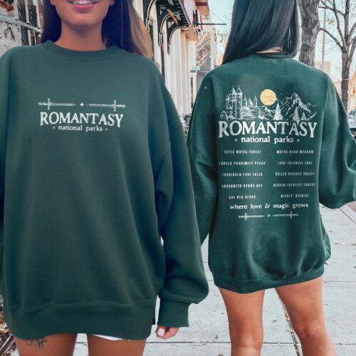 Romantasy Reader Bookish Tropes ACOTAR Fourth Wing FBAA Sweatshirt image 0