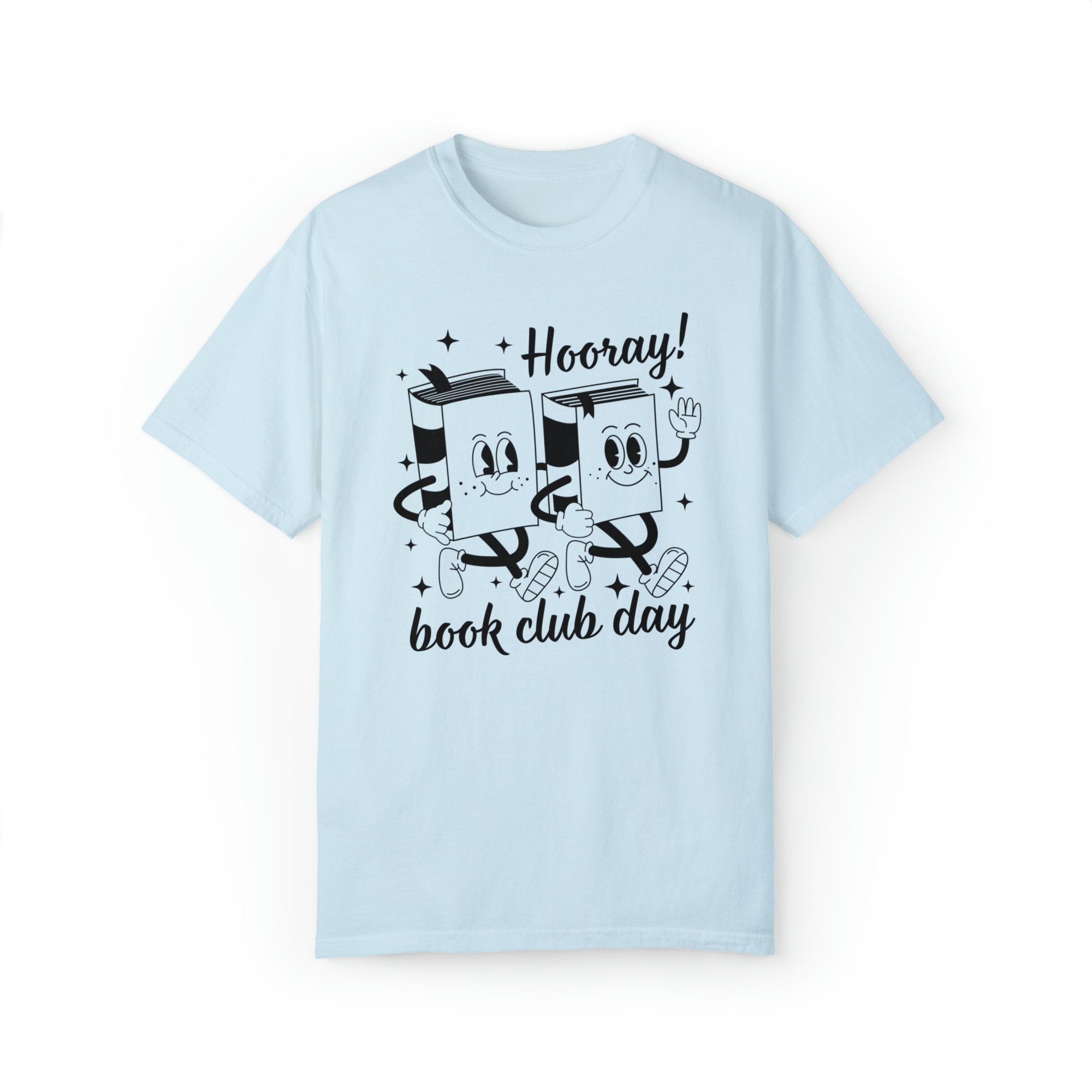 Retro Hooray Book Club Day Reading Funny Teachers Back To School Lovers Shirt image 3