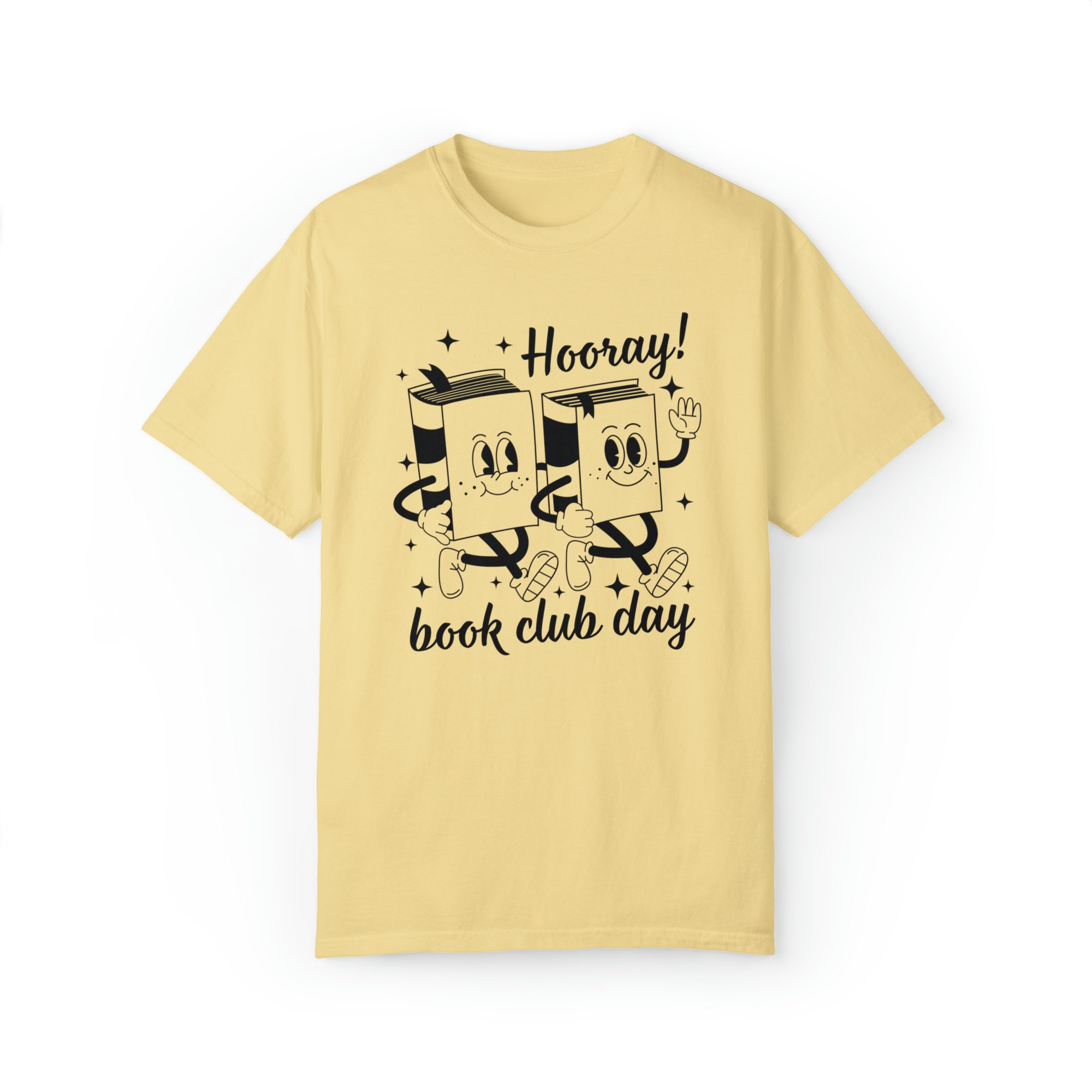 Retro Hooray Book Club Day Reading Funny Teachers Back To School Lovers Shirt image 4