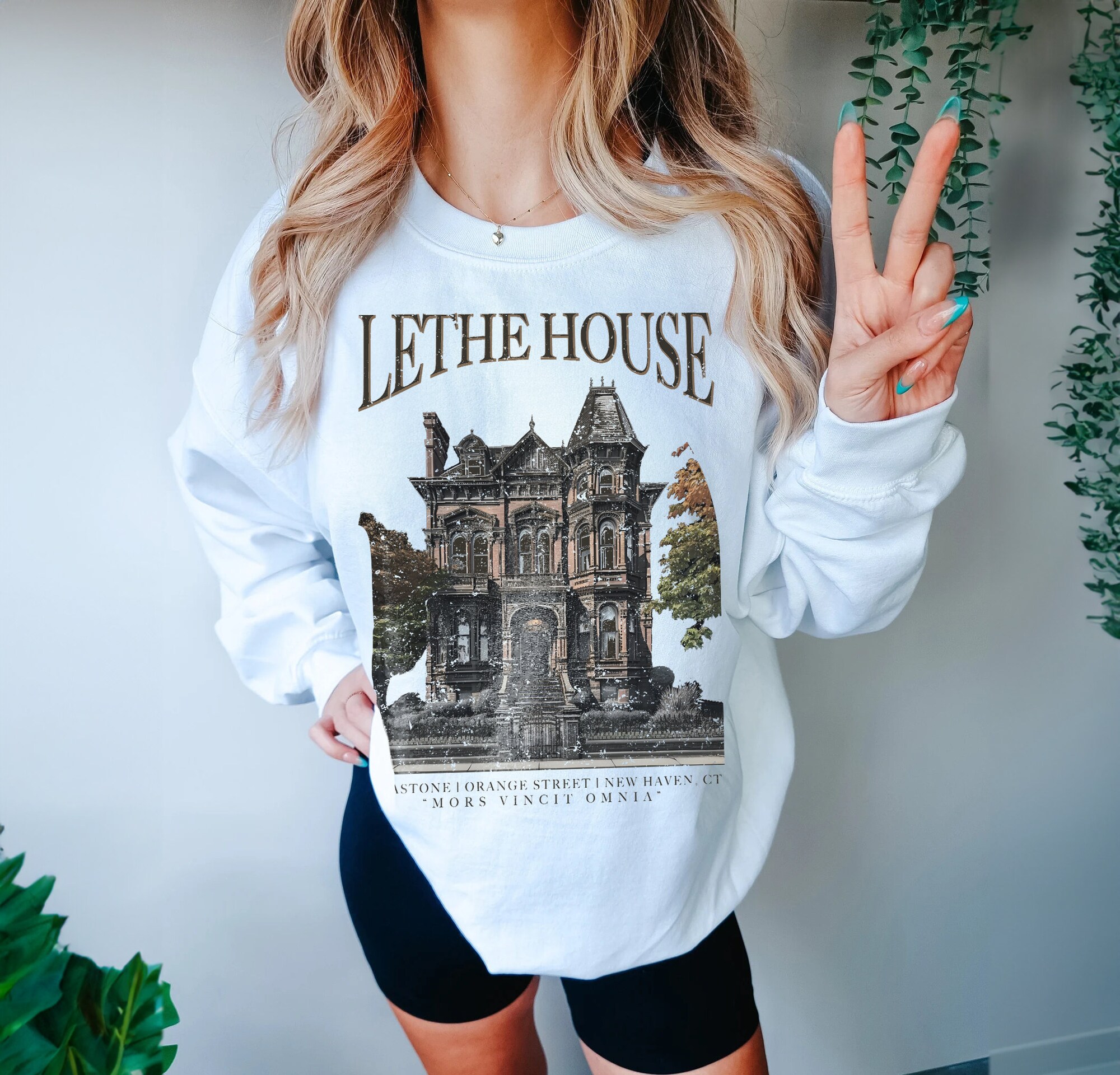 Lethe House Bastone Hell Bent Alex Stern Darlington Dawes Dark Yale Bookish Sweatshirt image 3