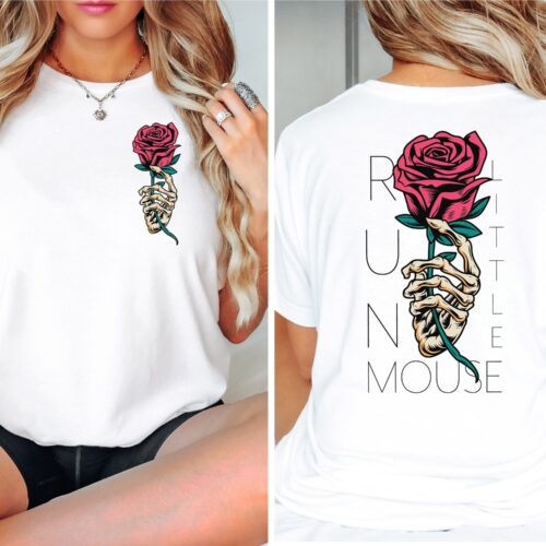 Run Little Mouse Bookish Haunting Adeline Lover Dark Romance Smut Reader Lover Rose Shirt image 0