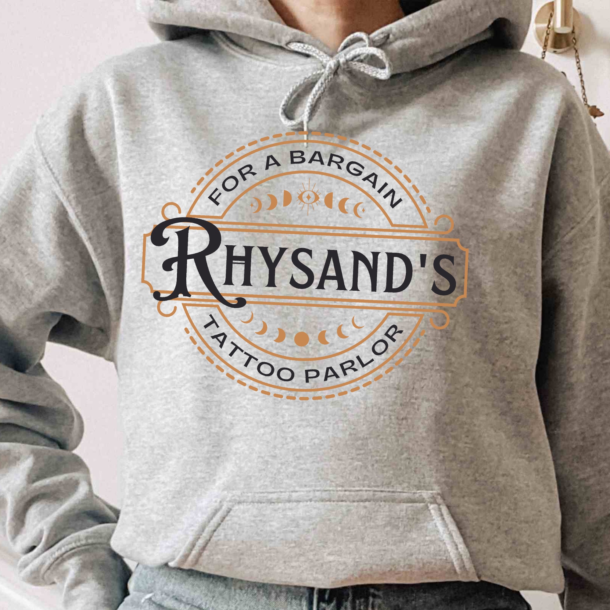 Rhysand's Acotar Velaris Night Court of Thorns and Roses Bookish Feyre Hoodie image 1